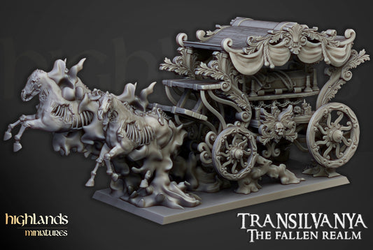 Transilvanya Spectral Coach | Transilvanya Army Collection | Highland Miniatures