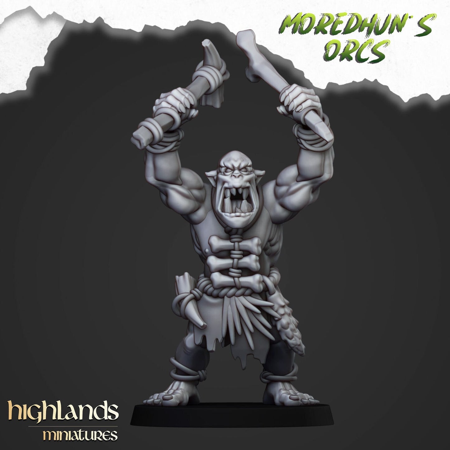 Moredhun's Cave Orc Warriors – Orc & Goblin Hand Weapon Infantry