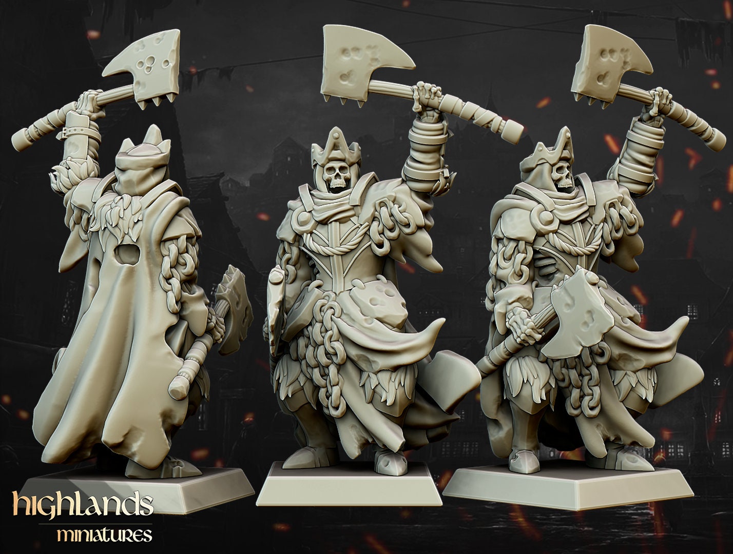 Transilvanya Black Watch Warriors | Transilvanya Army Collection | Highland Miniatures