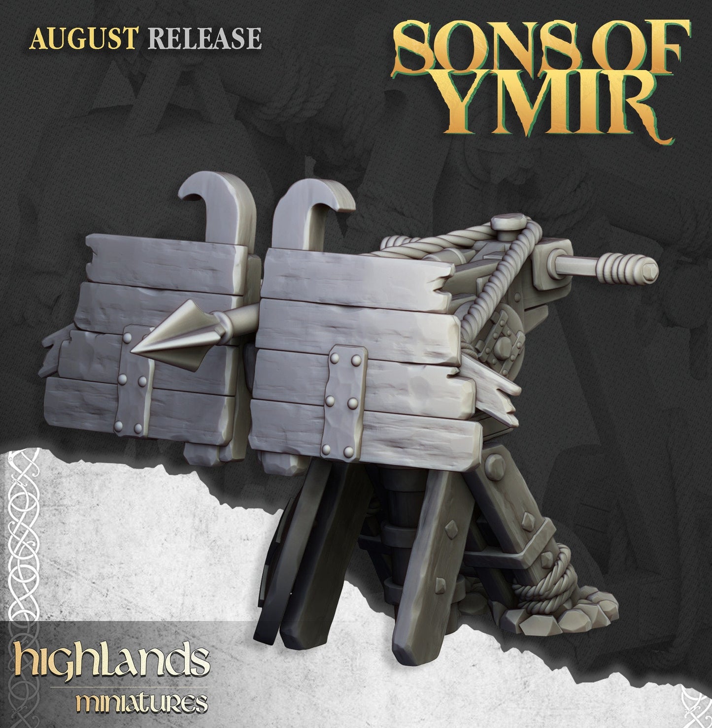 Dwarf Siege Engines | Sons of Ymir | Highland Miniatures