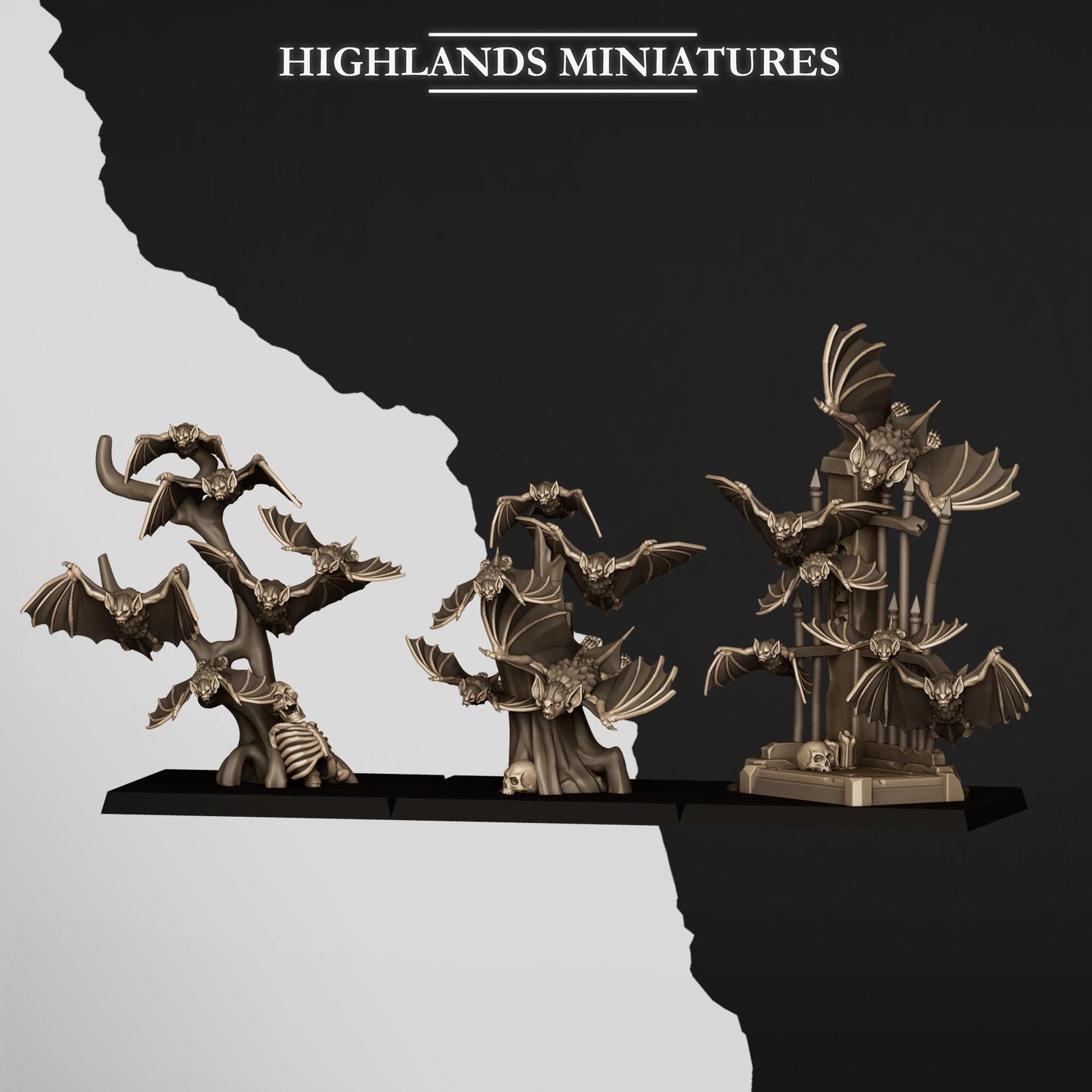 Transilvanya Bat Swarms | Transilvanya Army Collection | Highland Miniatures