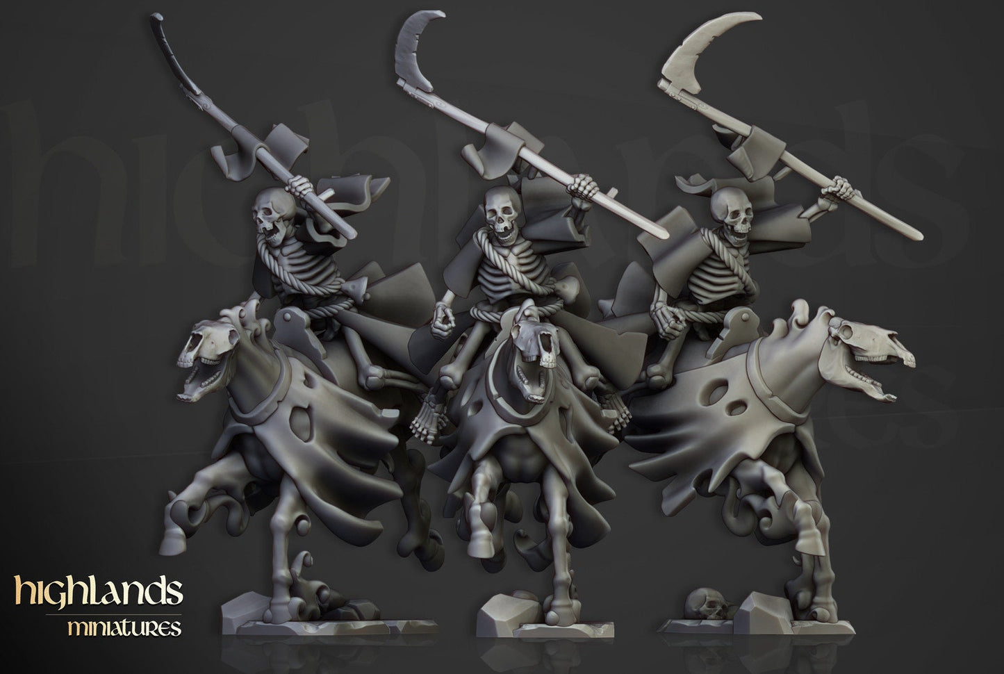 Transilvanya Spectral Knights | Transilvanya Army Collection | Highland Miniatures
