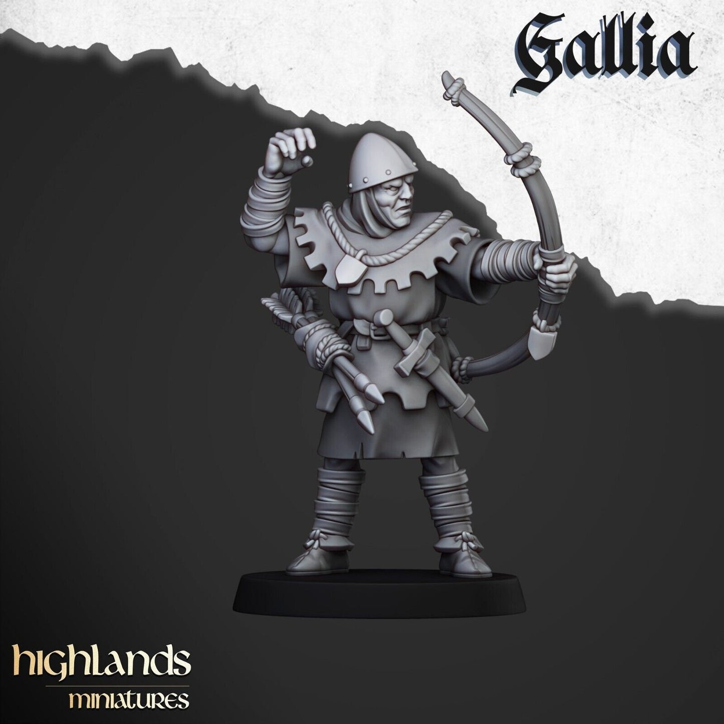 Archers of Gallia | Gallia Army Collection | Highland Miniatures