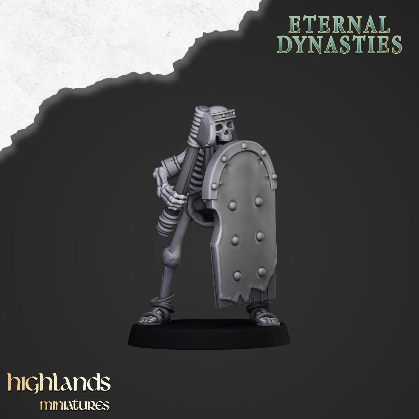 Eternal Dynasties Skeleton Warriors | Eternal Dynasties Army Collection | Highland Miniatures