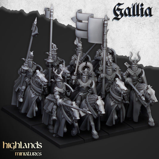 Knights of Gallia | Gallia Army Collection | Highland Miniatures