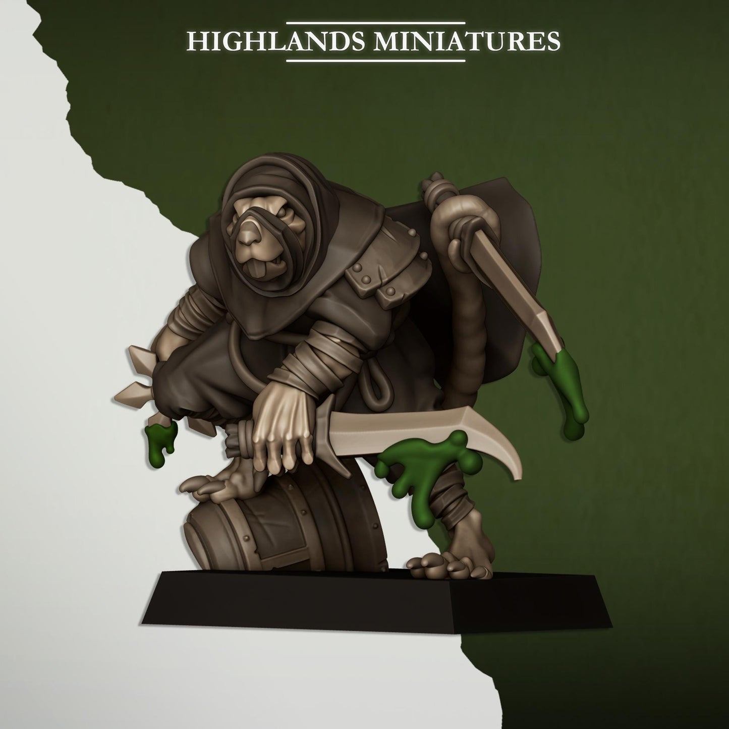 Sewer Rats Vermin Assassins | Sewer Rats Army Collection | Highland Miniatures