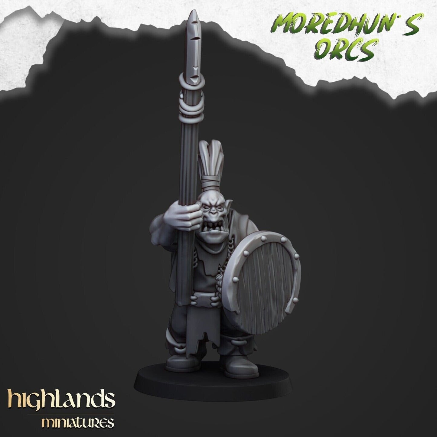 Moredhun's Orc Spear Warriors – Orc & Goblin Infantry Regiment
