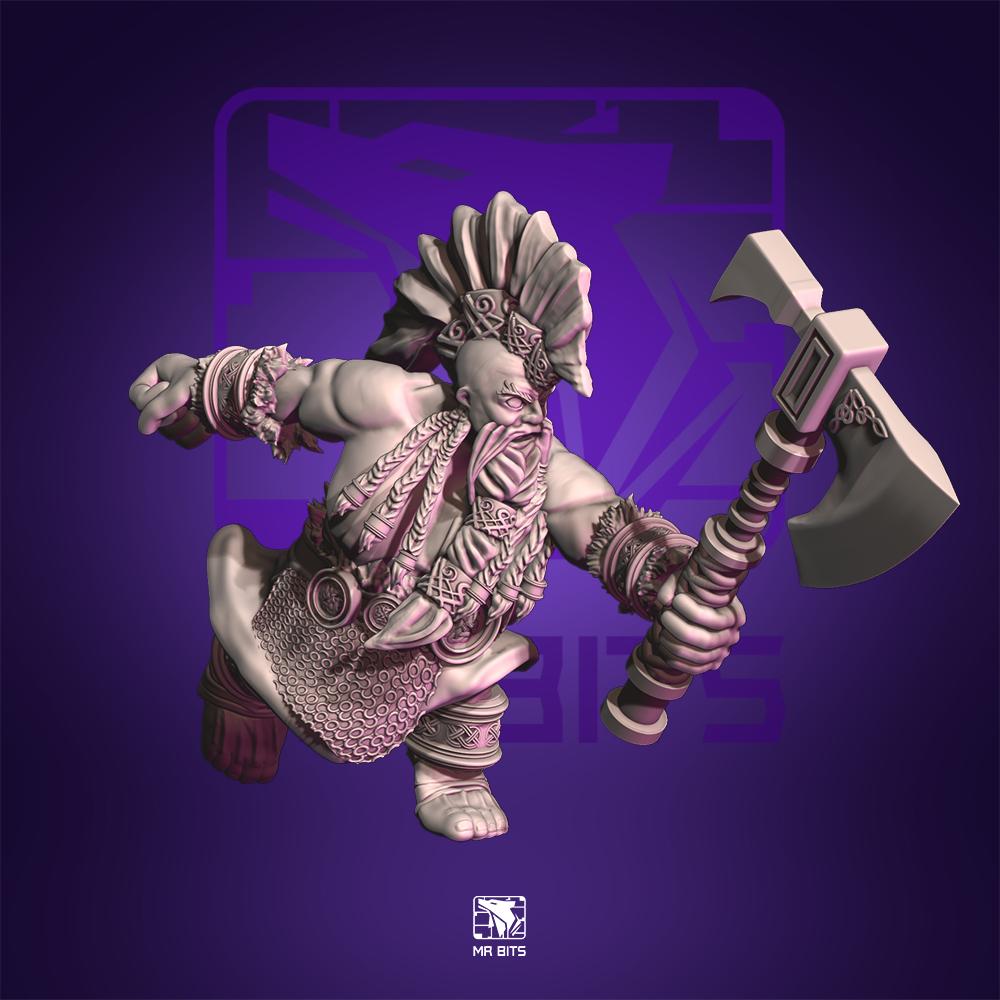 Dwarf Berserkers with Axes