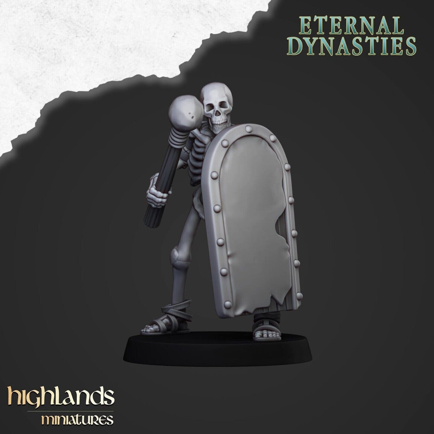 Eternal Dynasties Skeleton Warriors | Eternal Dynasties Army Collection | Highland Miniatures