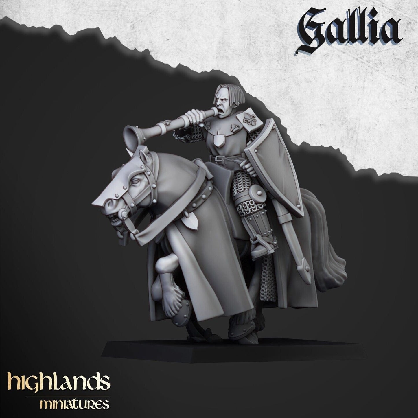 Young Knights of Gallia | Gallia Army Collection | Highland Miniatures