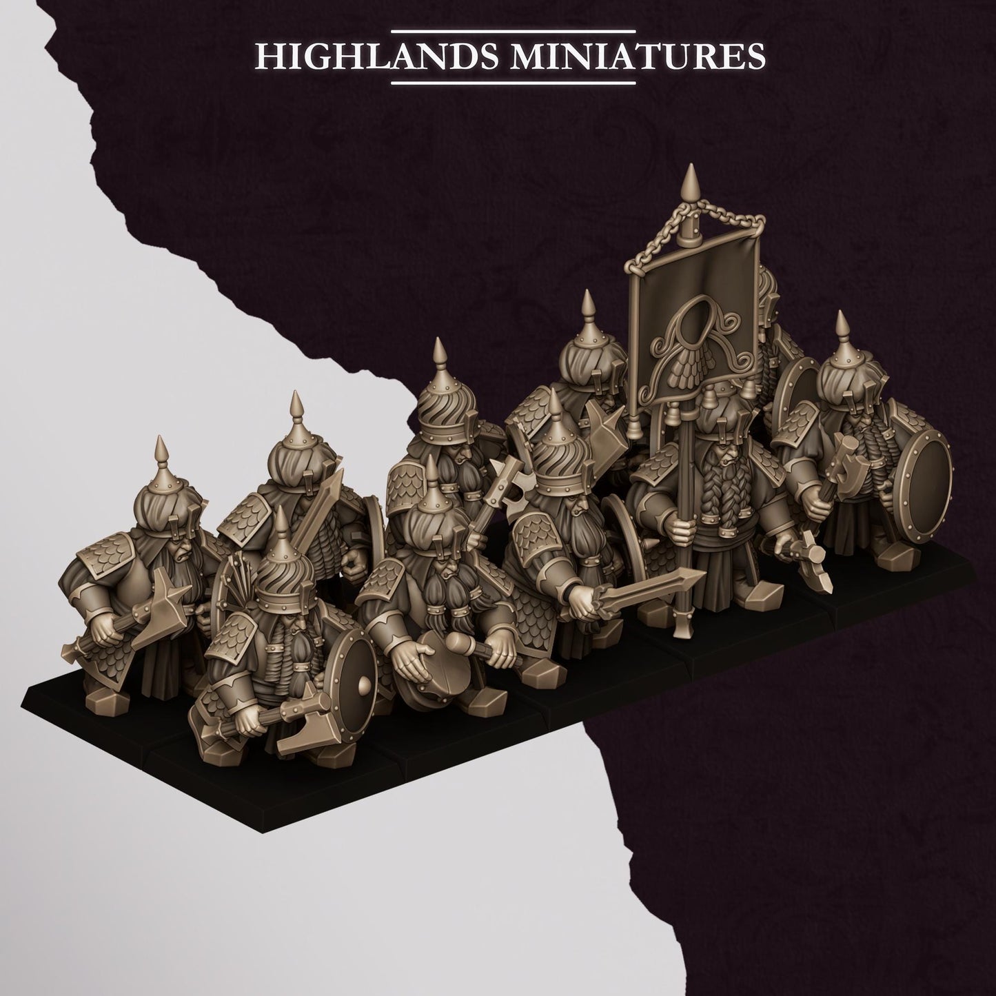 Sons of Marduk Warriors with 1h Axe & Shields