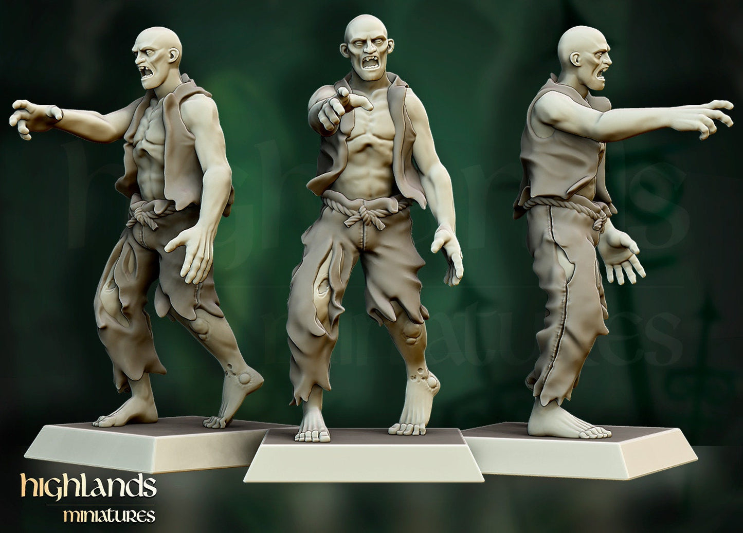 Transilvanya Zombies | Transilvanya Army Collection | Highland Miniatures