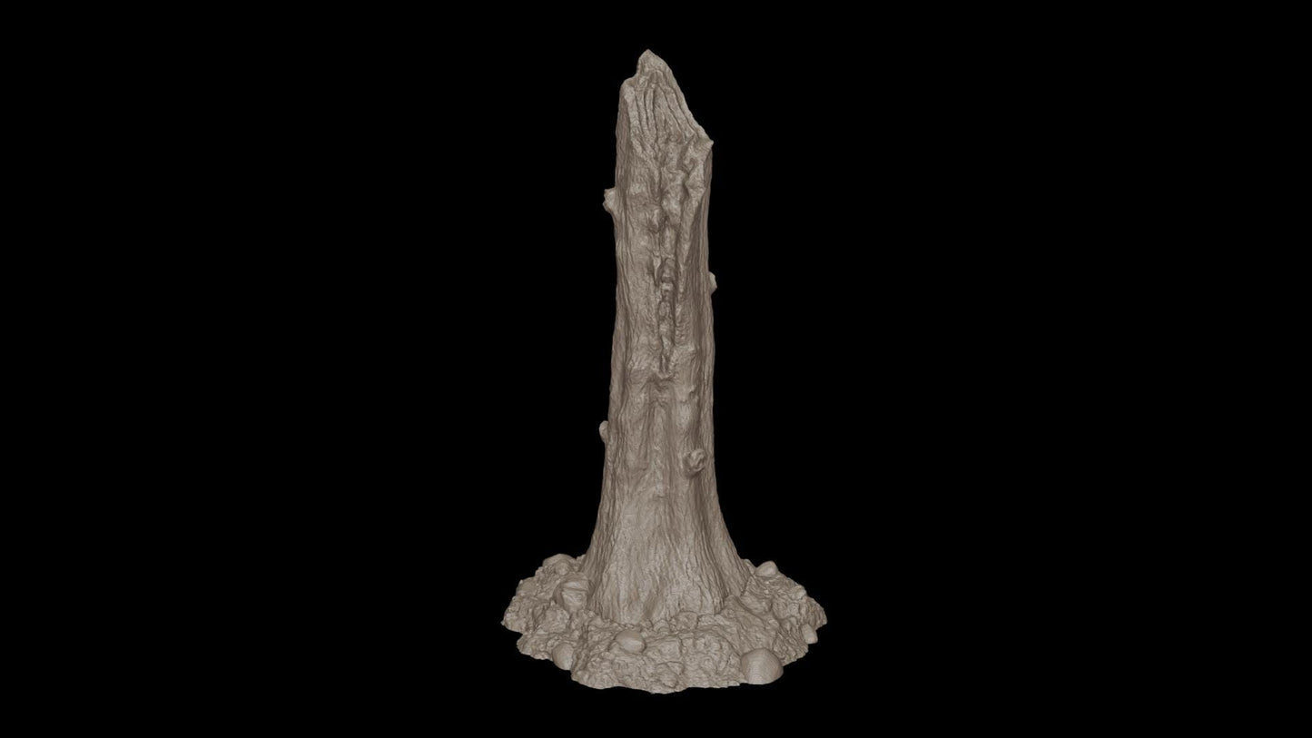 Dead Tree Stumps - Pack of 6 - Scatter Terrain for Wargaming