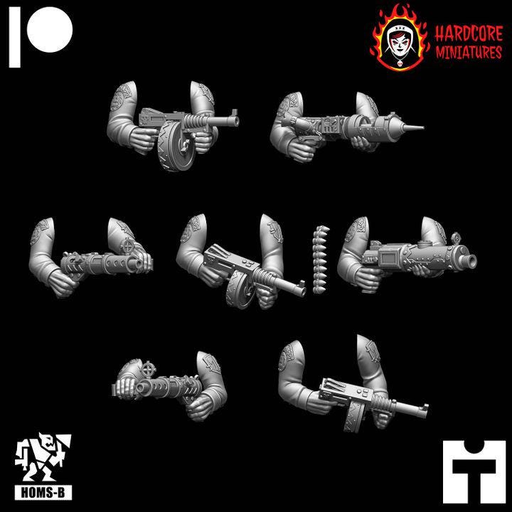 Modular Space Ork Kommandos | Elite Greenskin Strike Force | Hardcore Miniatures