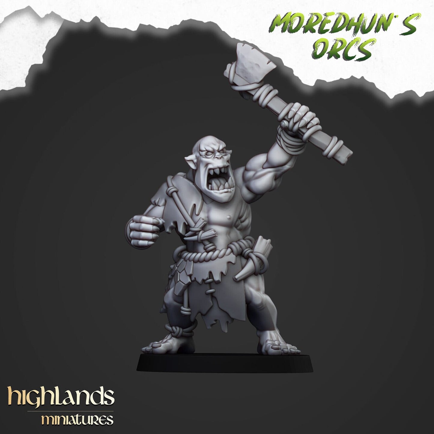 Moredhun's Cave Orc Warriors – Orc & Goblin Hand Weapon Infantry