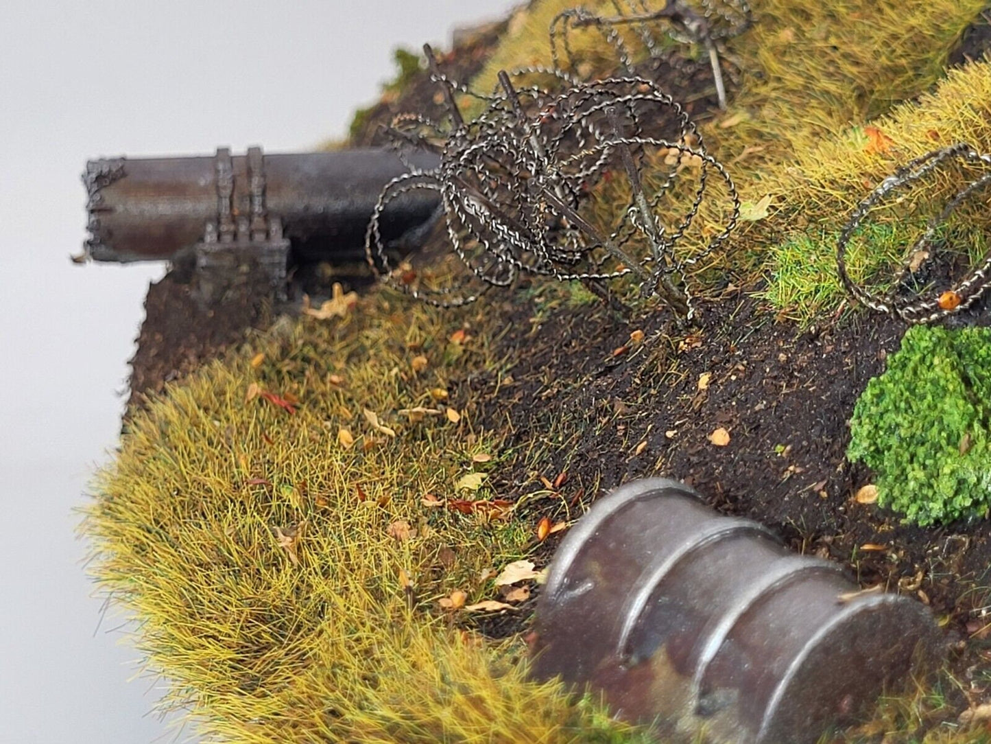 Hills with Fortifications for Modern & Sci-fi Wargaming