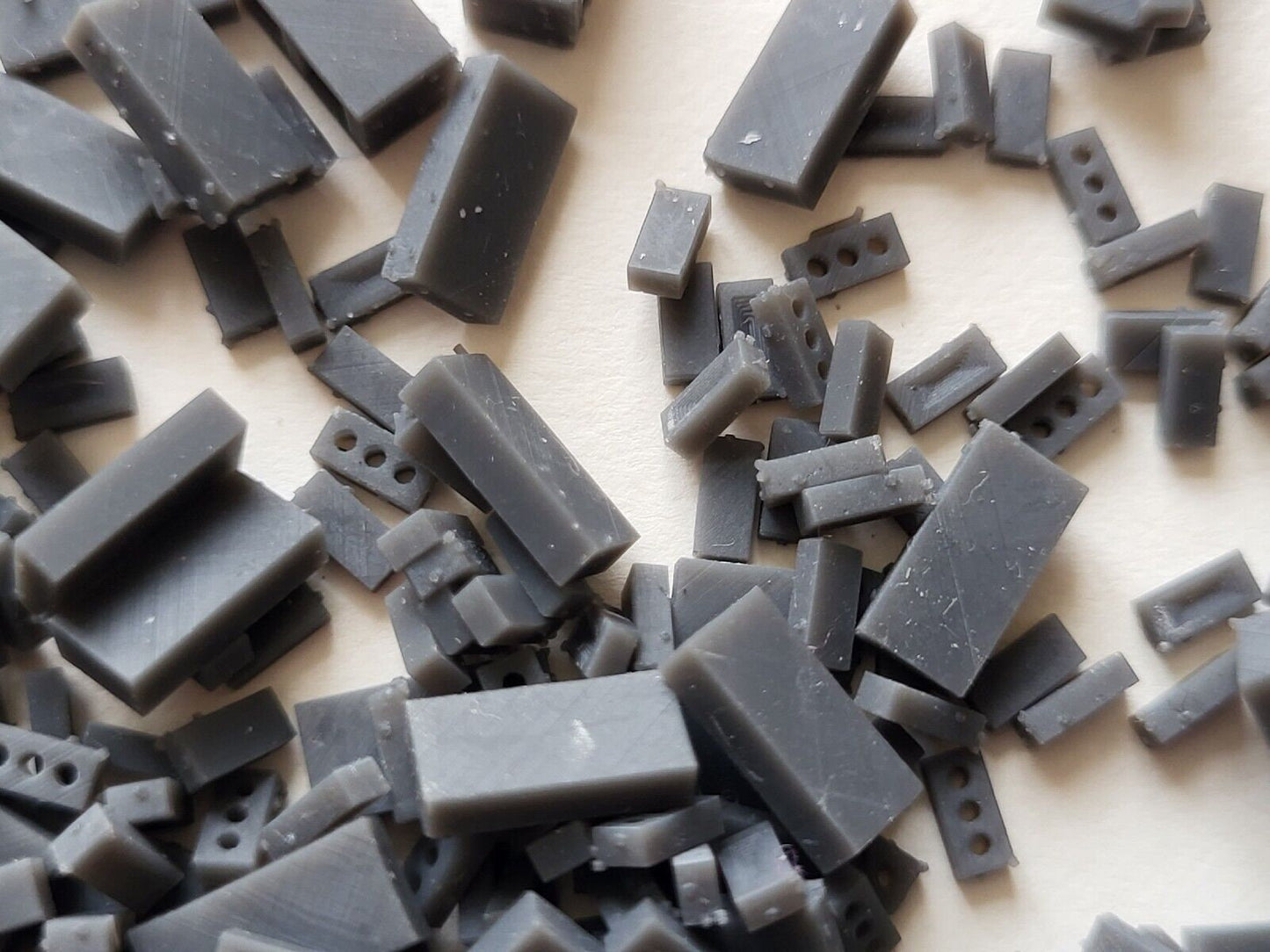 400 x 1/56 Scale Bricks & Blocks | Scatter Terrain & Rubble | 28mm Wargaming Scenery | MTG Terrain & Scenery
