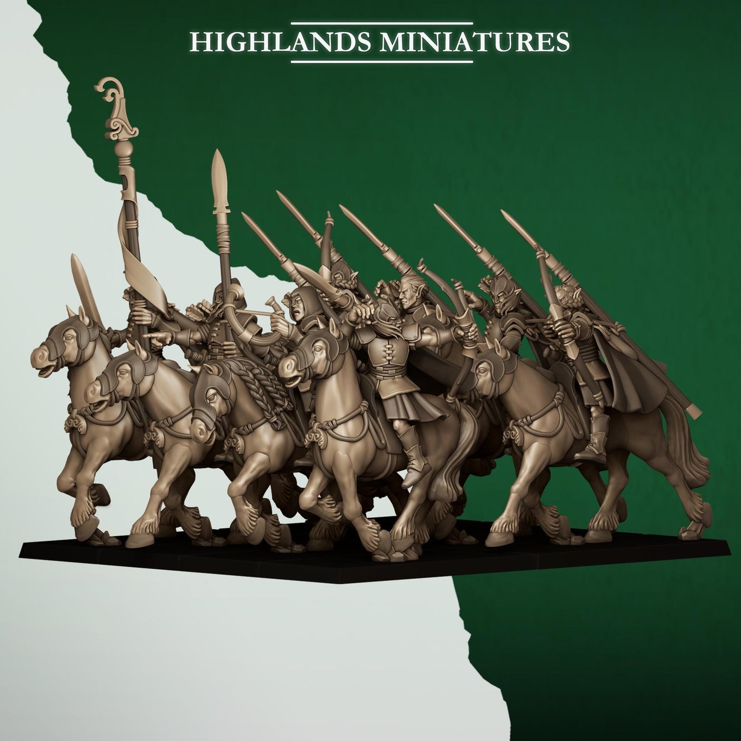 Feral Elves Mounted Archers