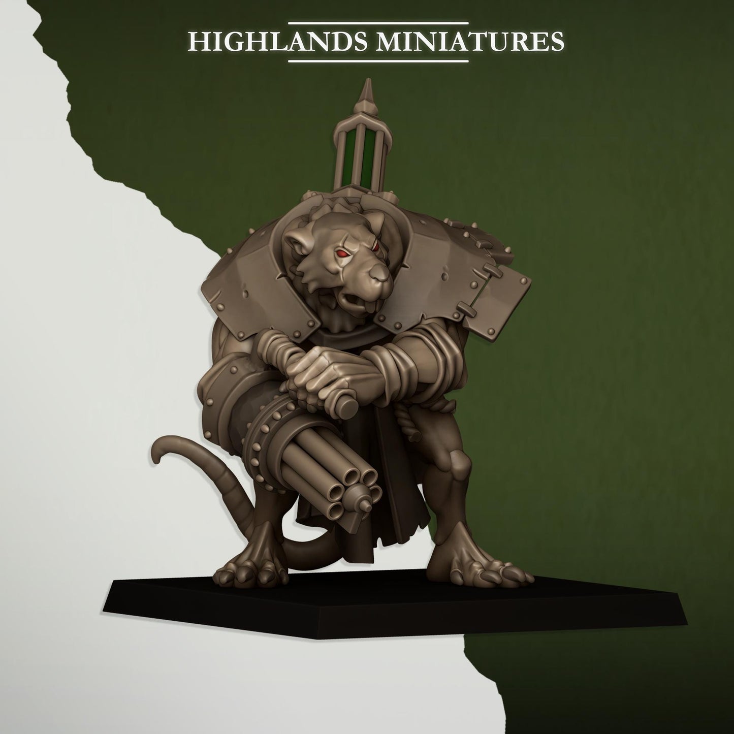 Sewer Rats Vermin Ratgors & Ratgor Master | Sewer Rats Army Collection | Highland Miniatures