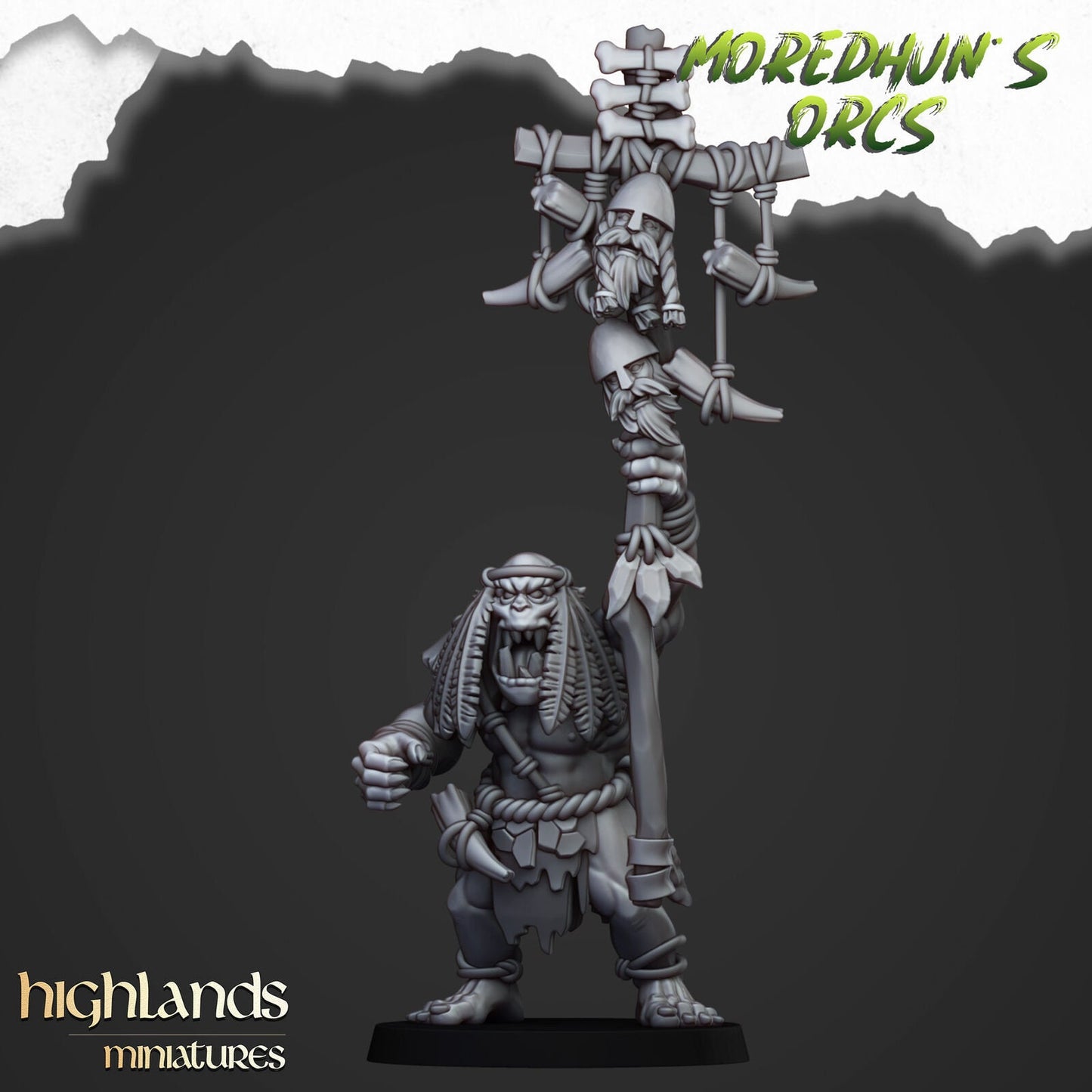 Moredhun's Cave Orc Archers – Orc & Goblin Ranged Infantry