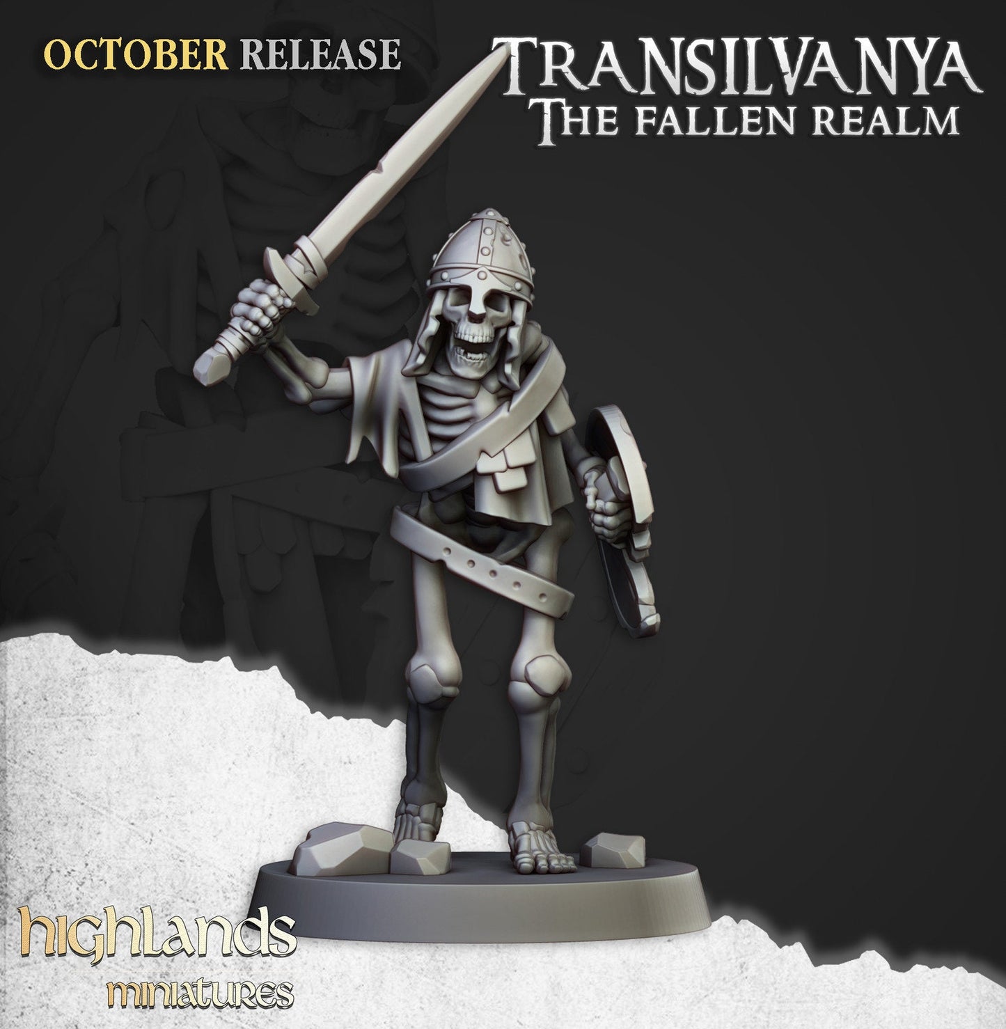 Transilvanya Skeleton Warriors | Transilvanya Army Collection | Highland Miniatures