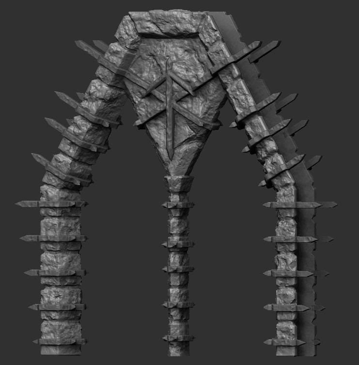 Slice & Slot Desolate Dungeons - Arches and Doors