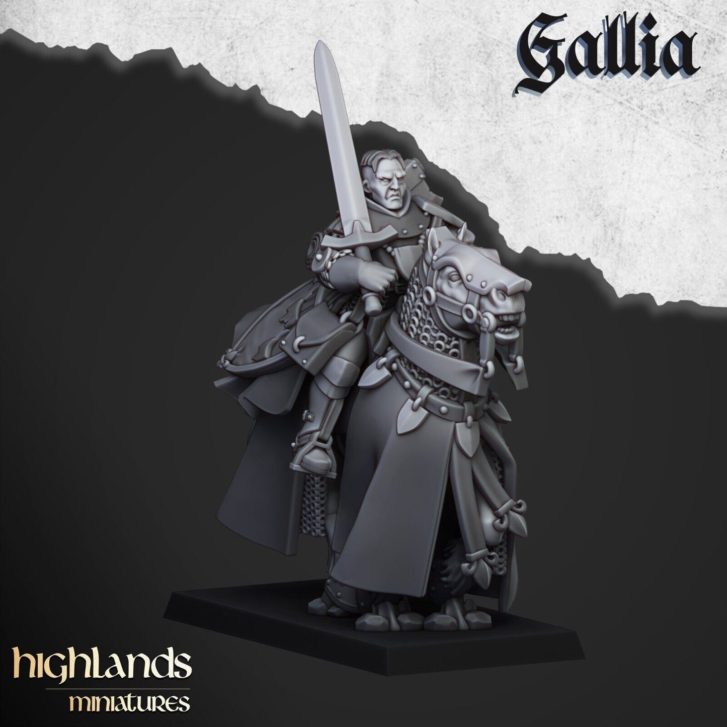 Gallia Questing Knights | Gallia Army Collection | Highland Miniatures