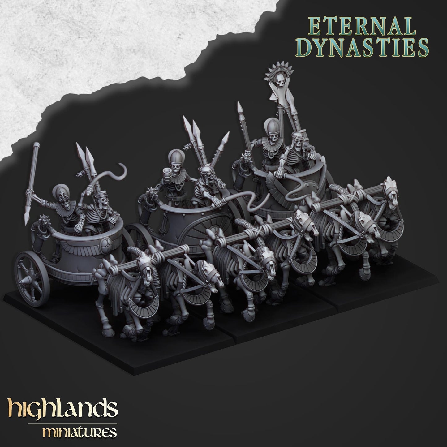 Eternal Dynasties Ancient Guard Skeleton Chariots