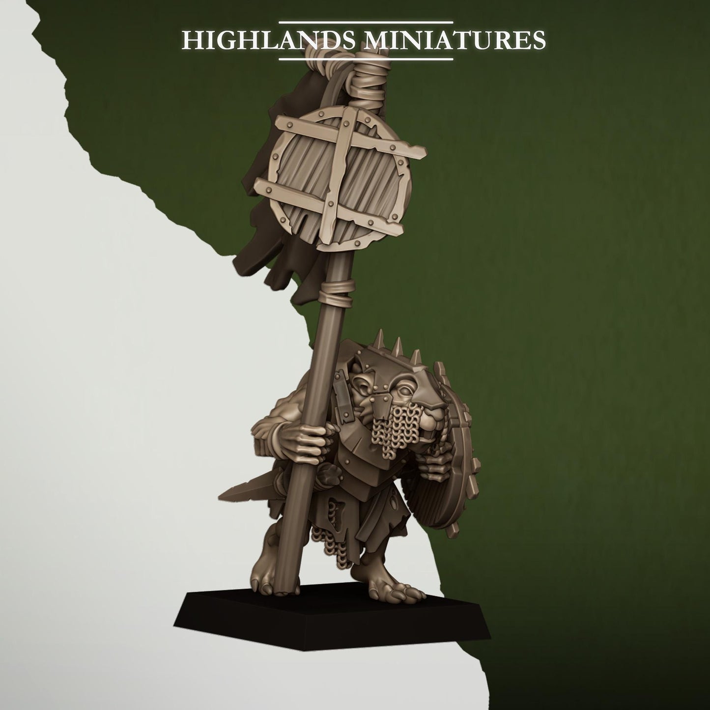 Sewer Rats Regiment | Sewer Rats Army Collection | Highland Miniatures