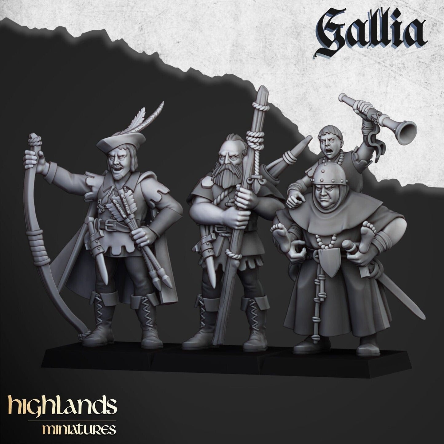 Robin Hood & the Merry Men | Sherwood Collection | Highland Miniatures