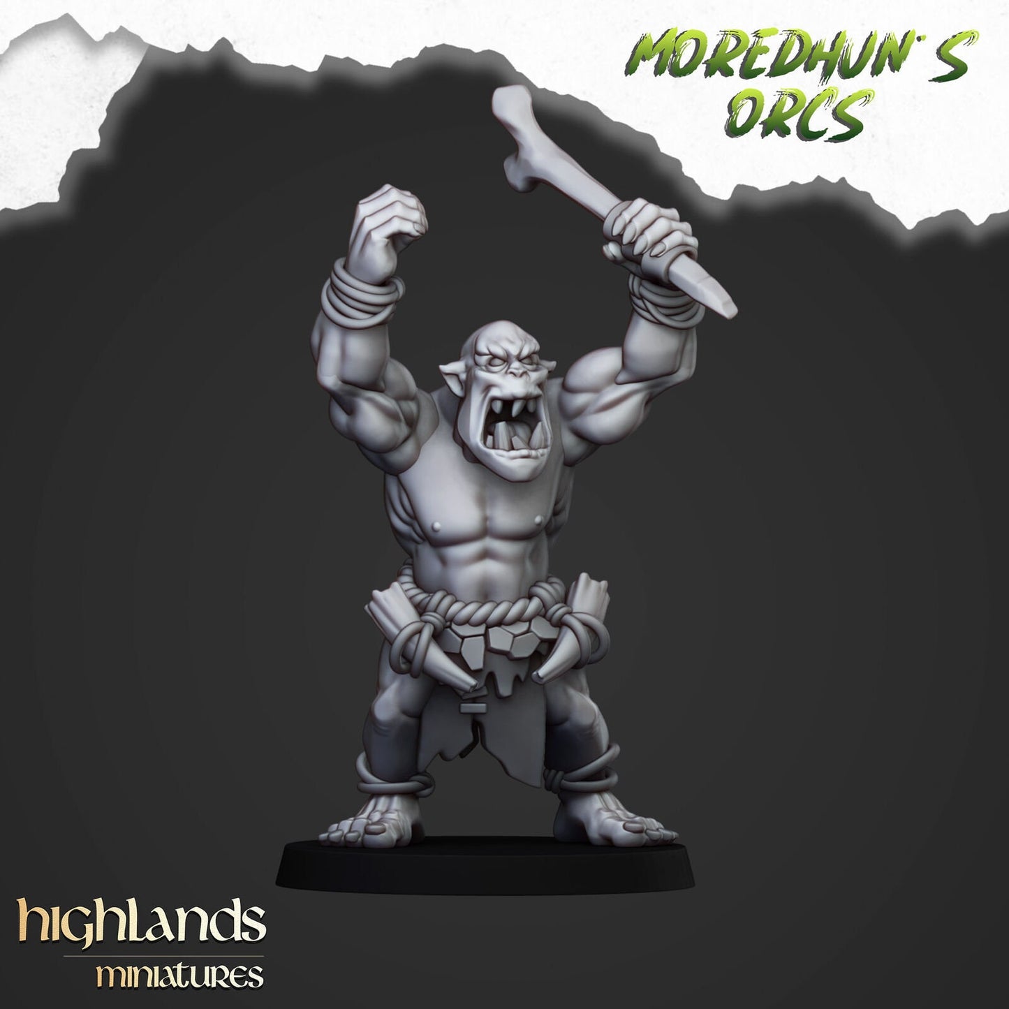 Moredhun's Cave Orc Warriors – Orc & Goblin Hand Weapon Infantry