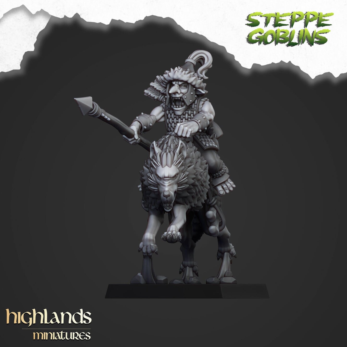 Steppe Goblin Wolf Riders – Orc & Goblin Fast Cavalry