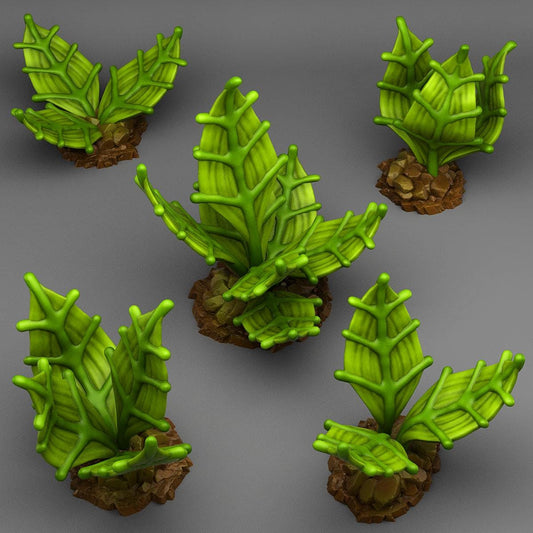Alien Jungle Plants