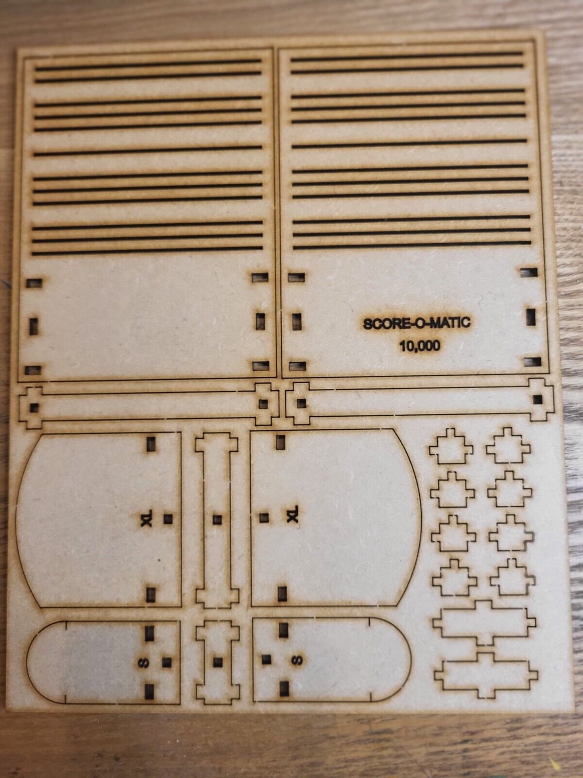 MDF Terrain Jig Set: 28mm Wargame Scenery - Slice & Slot Design
