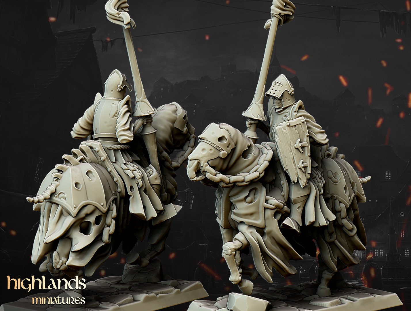 Transilvanya Dark Knights | Transilvanya Army Collection | Highland Miniatures
