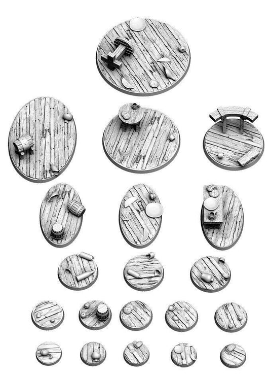 Medieval Tavern Scenic Bases for Fantasy Wargaming & D&D