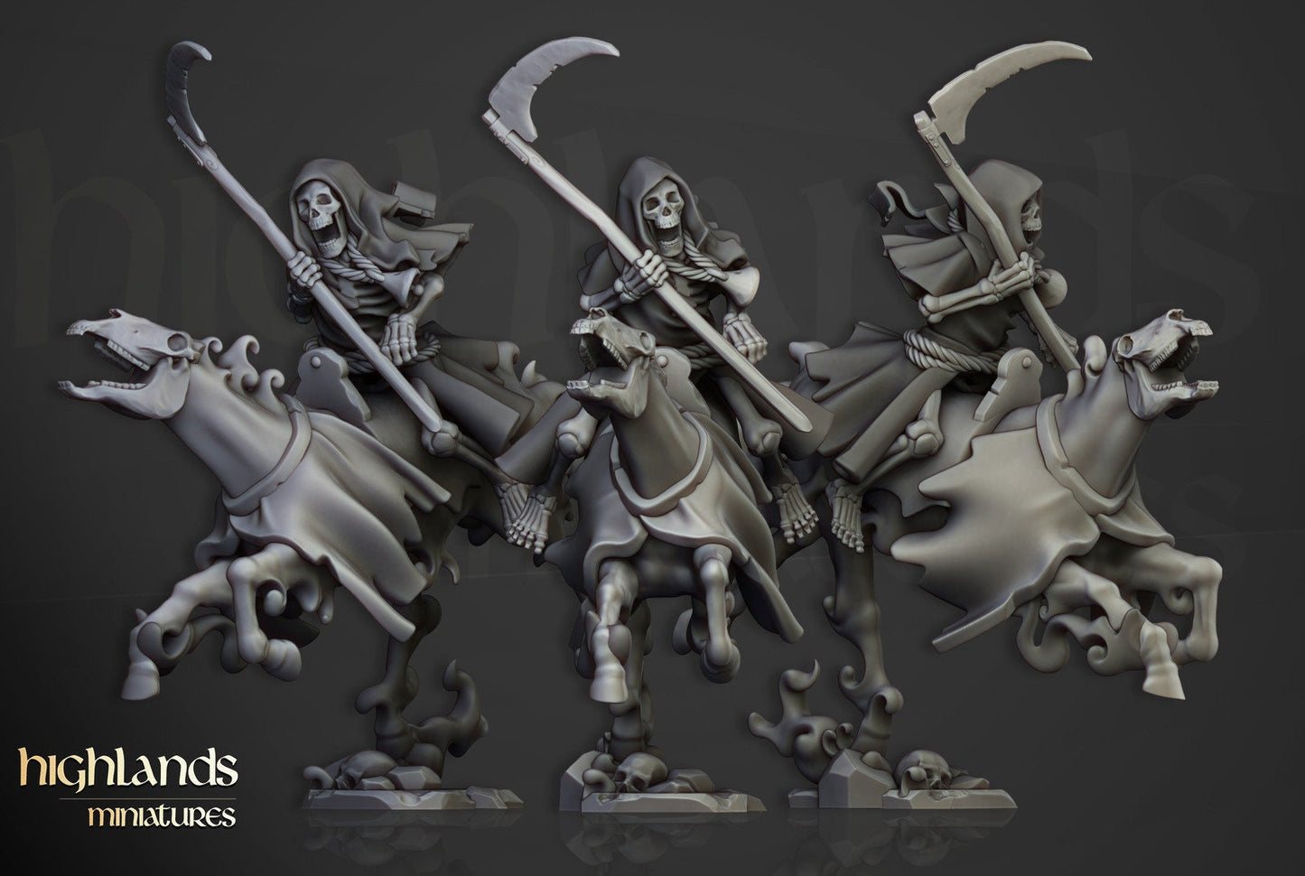 Transilvanya Spectral Knights | Transilvanya Army Collection | Highland Miniatures