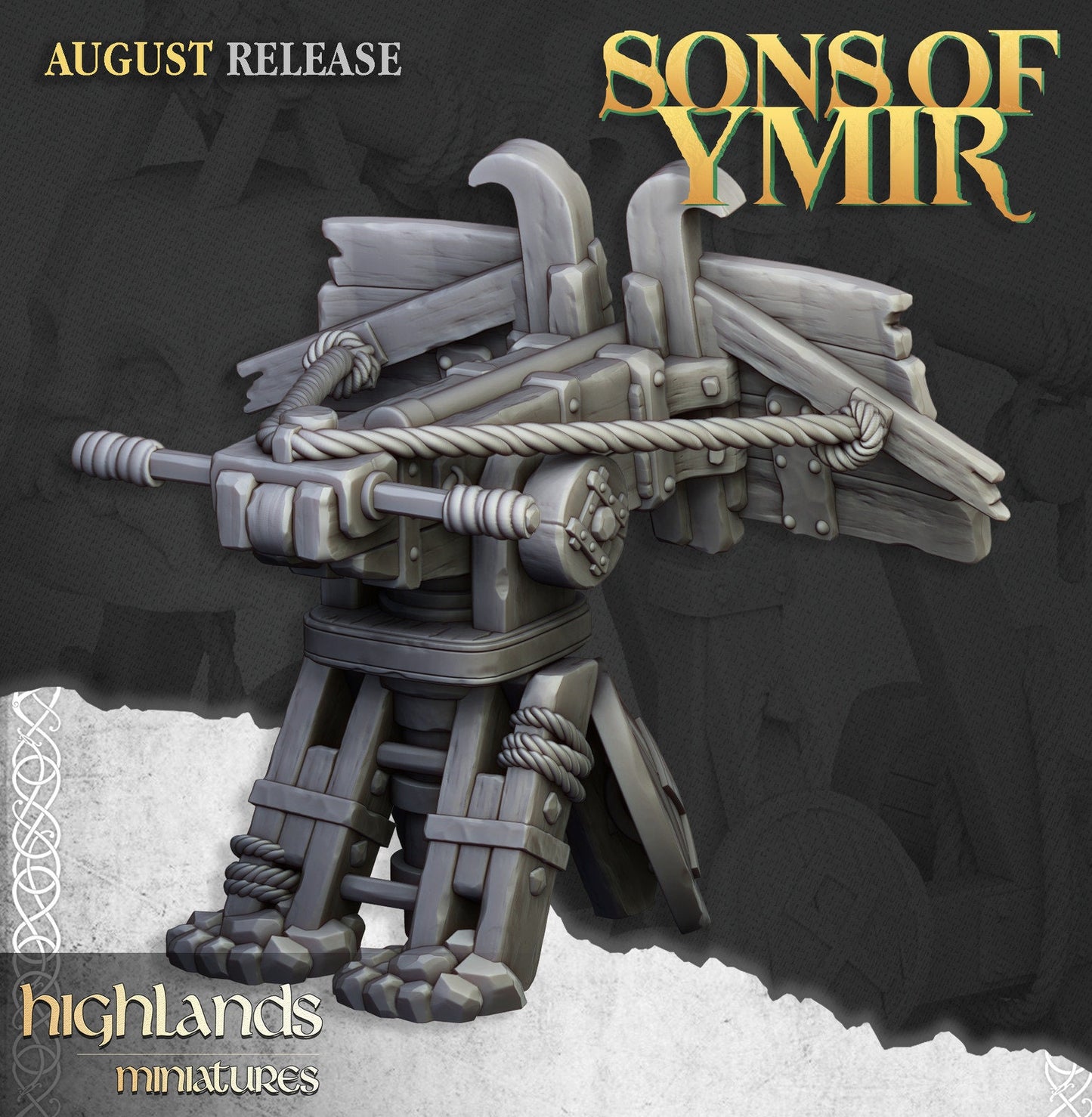 Dwarf Siege Engines | Sons of Ymir | Highland Miniatures