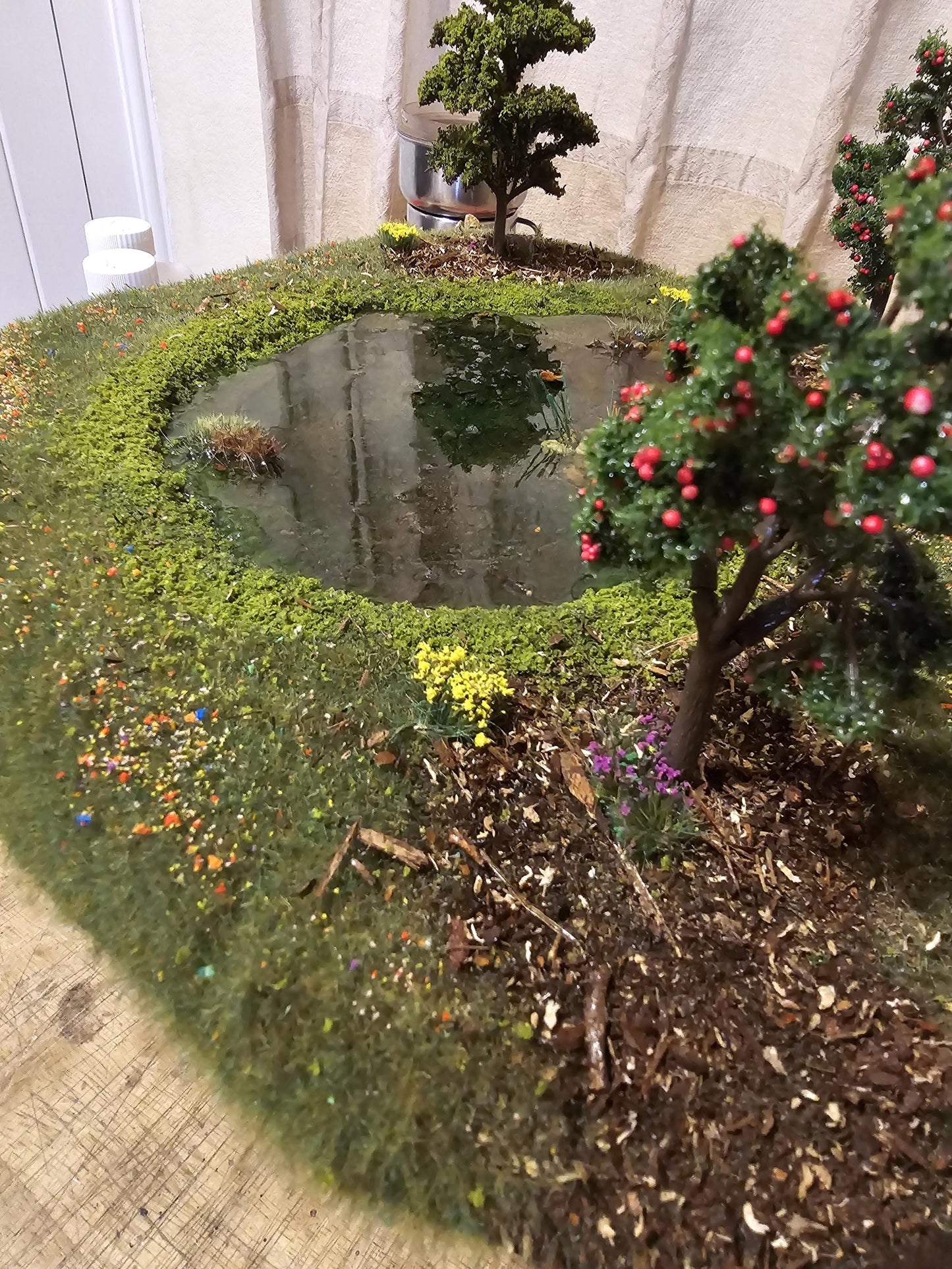 Handcrafted Wargaming Pond Terrain
