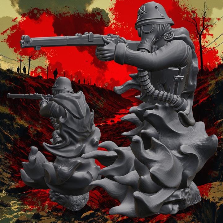 Trench Ghosts themed Warband