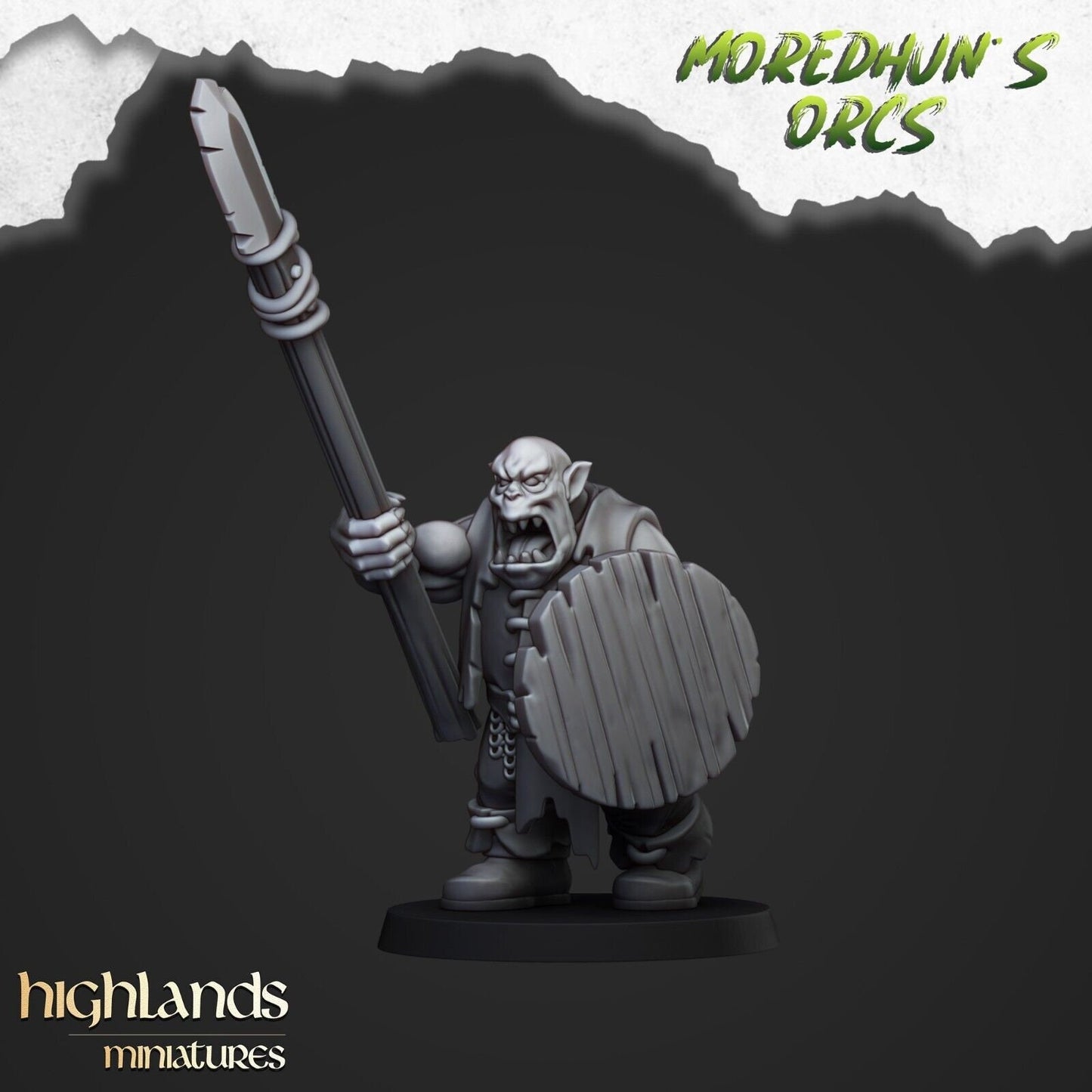 Moredhun's Orc Spear Warriors – Orc & Goblin Infantry Regiment