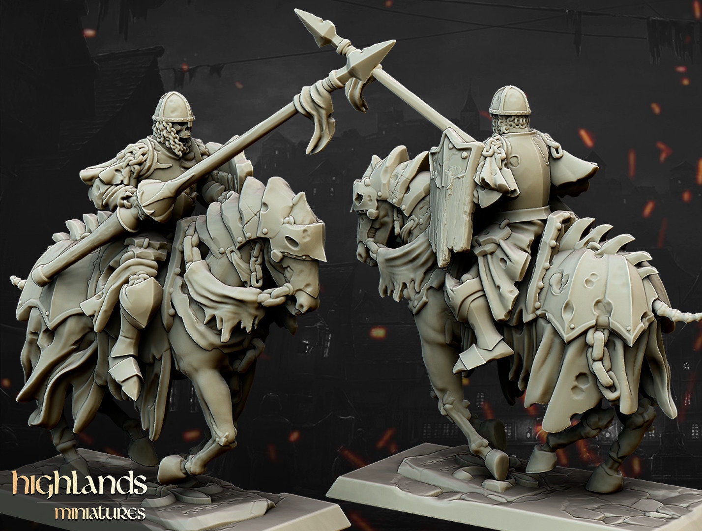 Transilvanya Dark Knights | Transilvanya Army Collection | Highland Miniatures