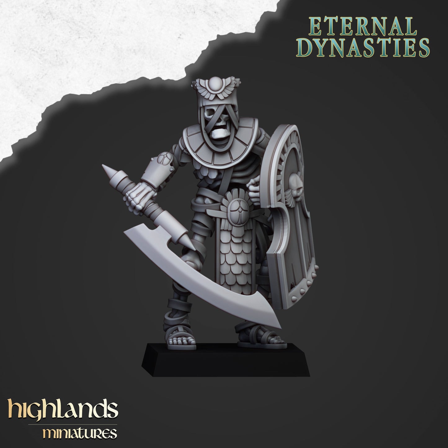 Eternal Dynasties Ancient Guard Warriors | Eternal Dynasties Army Collection | Highland Miniatures