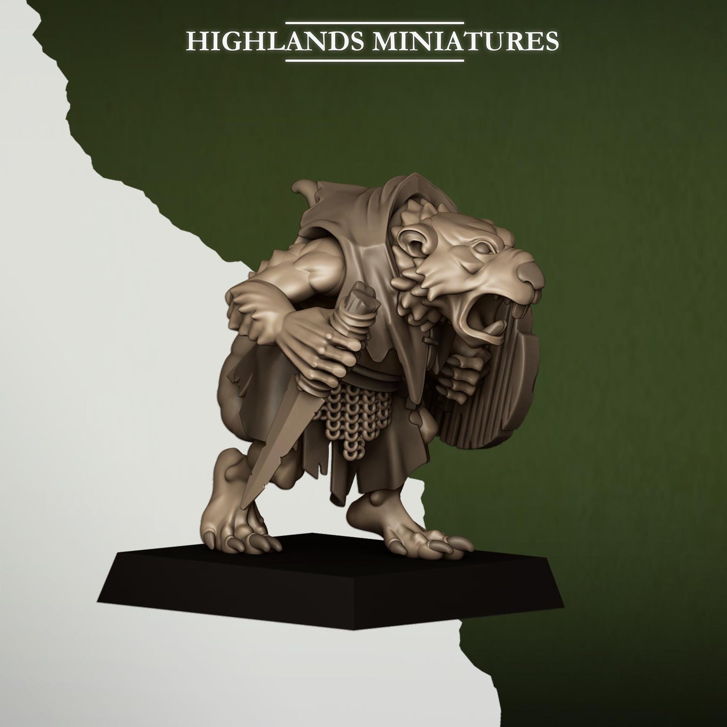 Sewer Rats Regiment | Sewer Rats Army Collection | Highland Miniatures