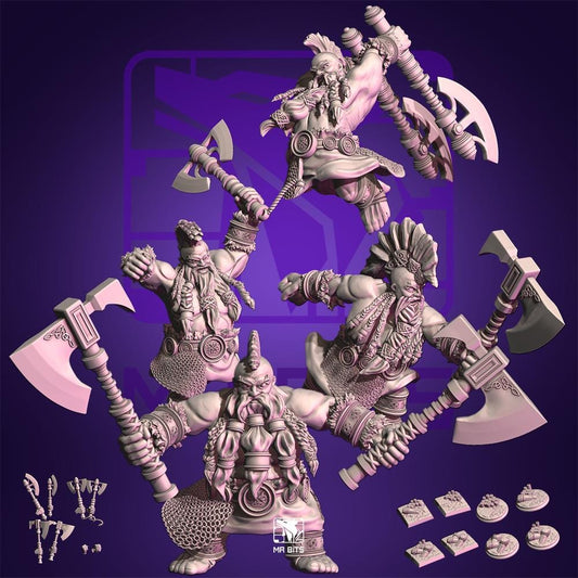 Dwarf Berserkers with Axes