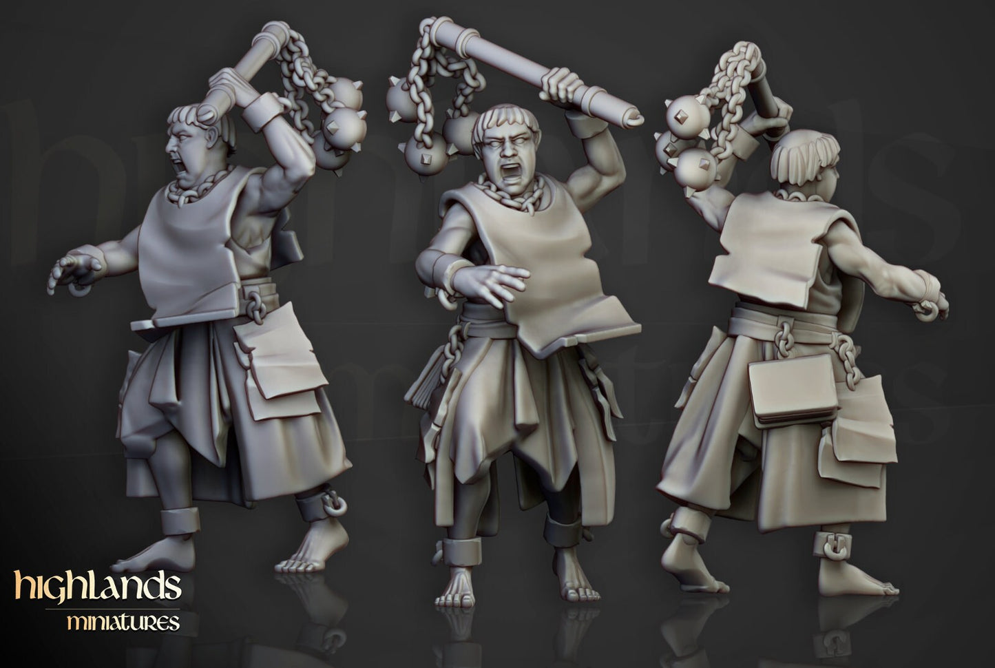 Sunland Fanatical Zealots | Sunland Army Collection | Highland Miniatures