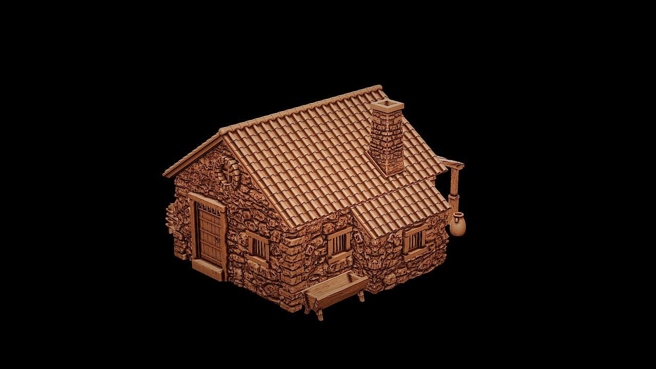 Byzantine Village Terrain Set | Historical Wargaming Scenery | MTG Terrain & Scenery