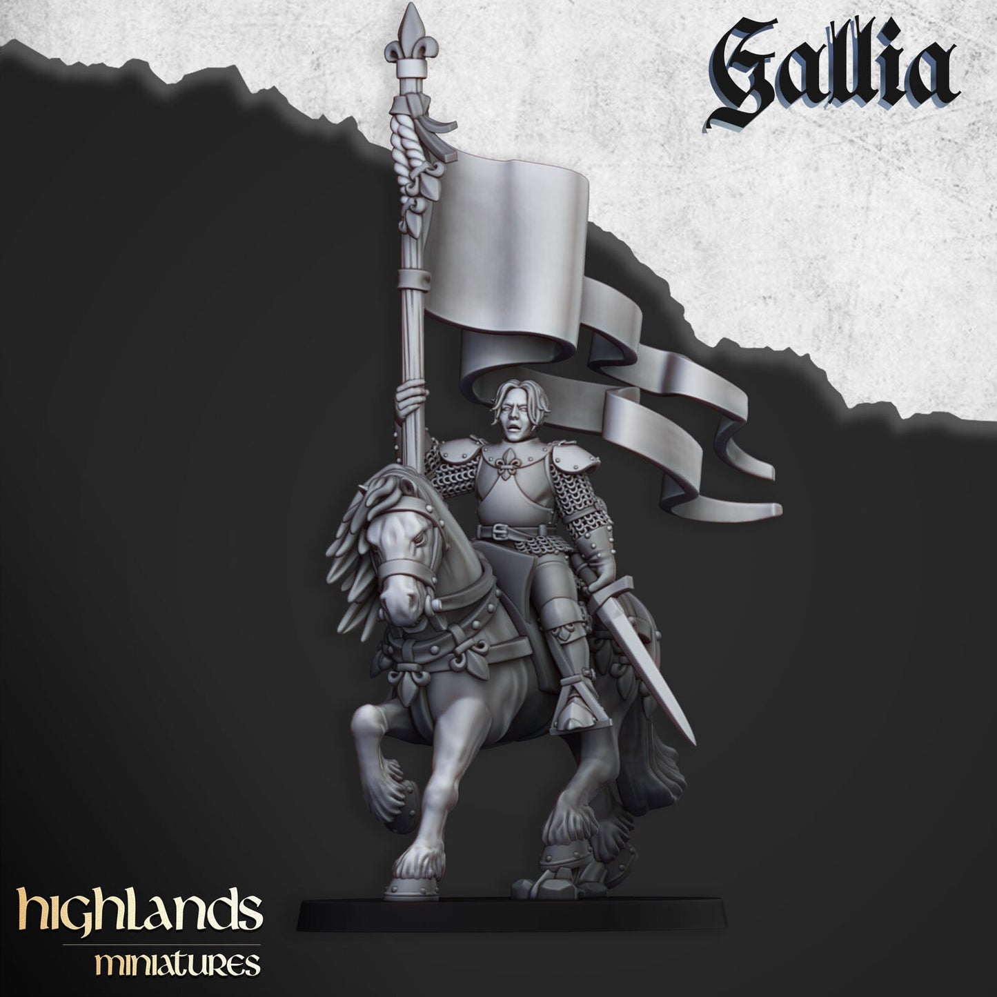 Baroness of Gallia | Gallia Army Collection | Highland Miniatures