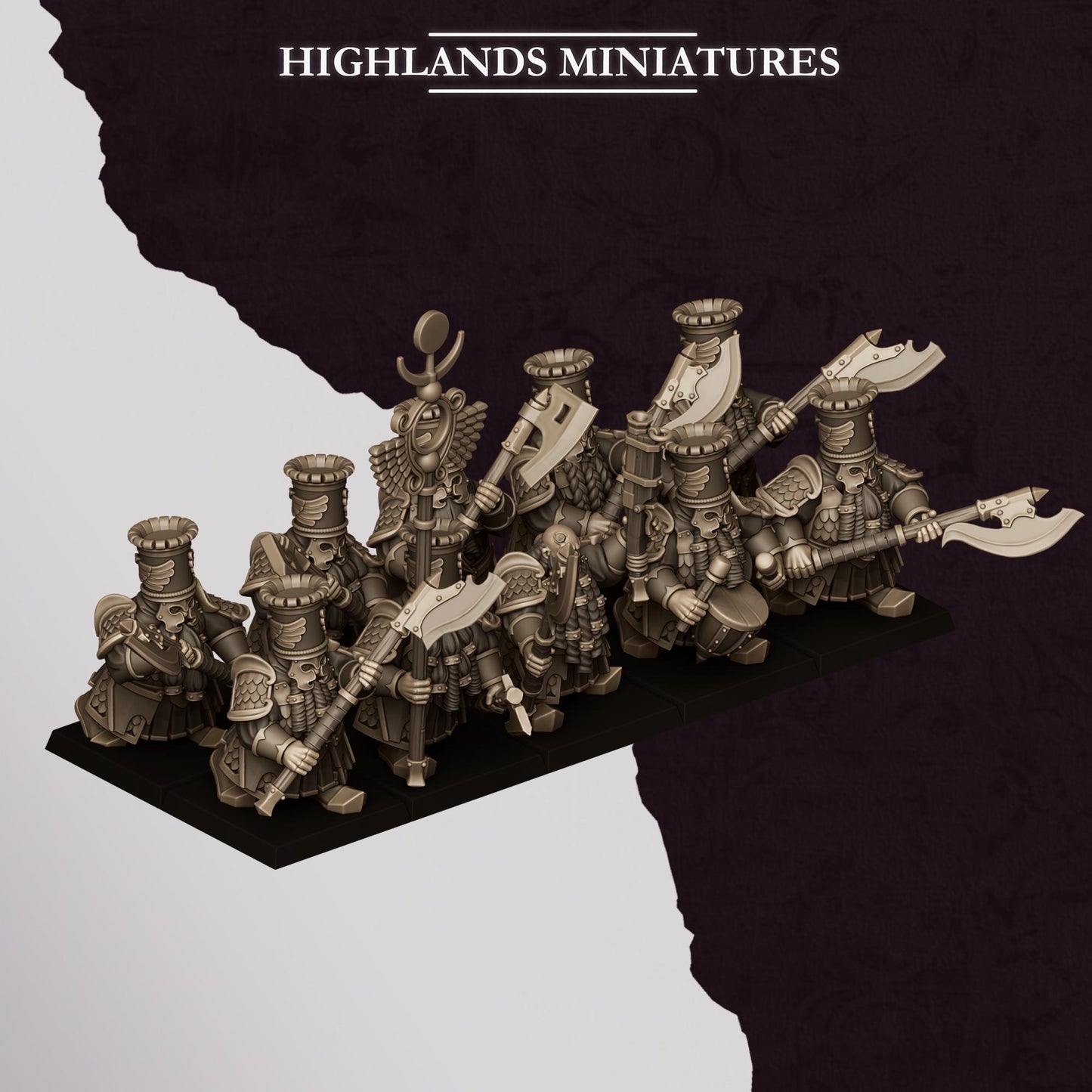 Sons of Marduk Heavy Guard Dwarves with Great Weapons