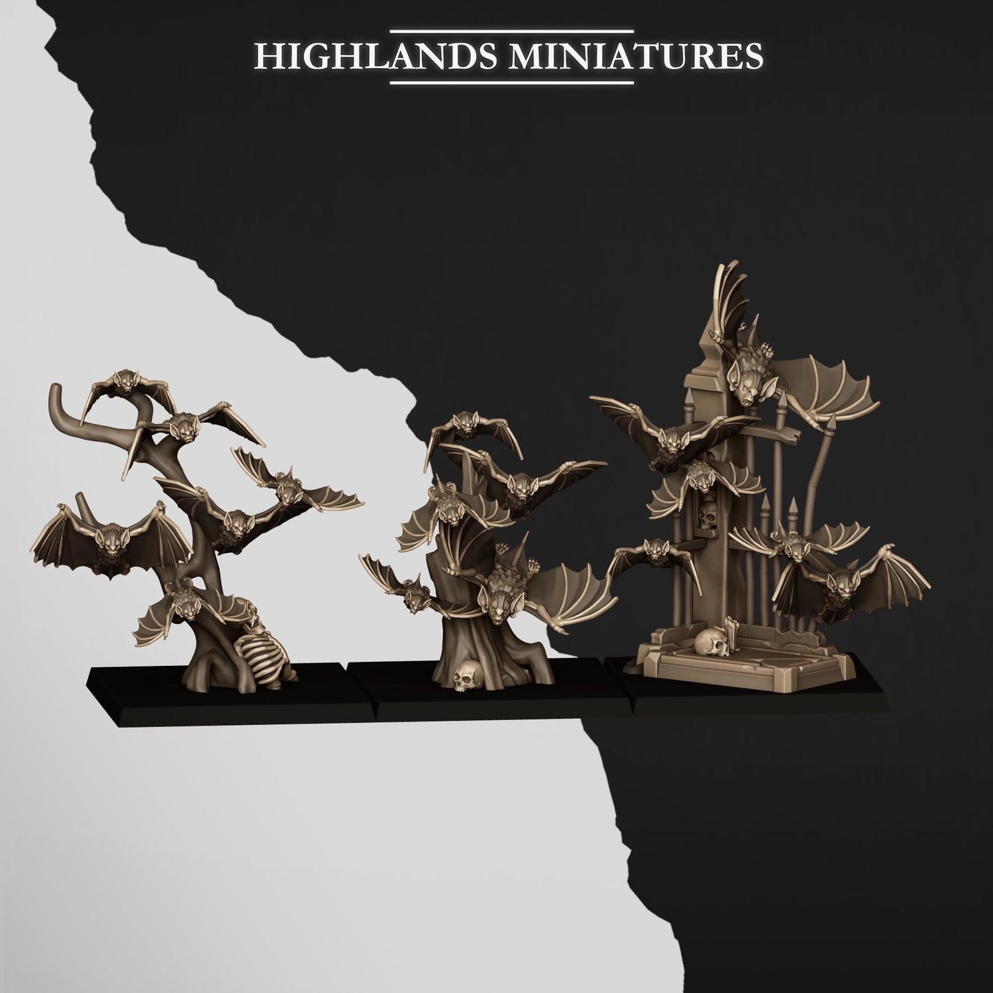 Transilvanya Bat Swarms | Transilvanya Army Collection | Highland Miniatures